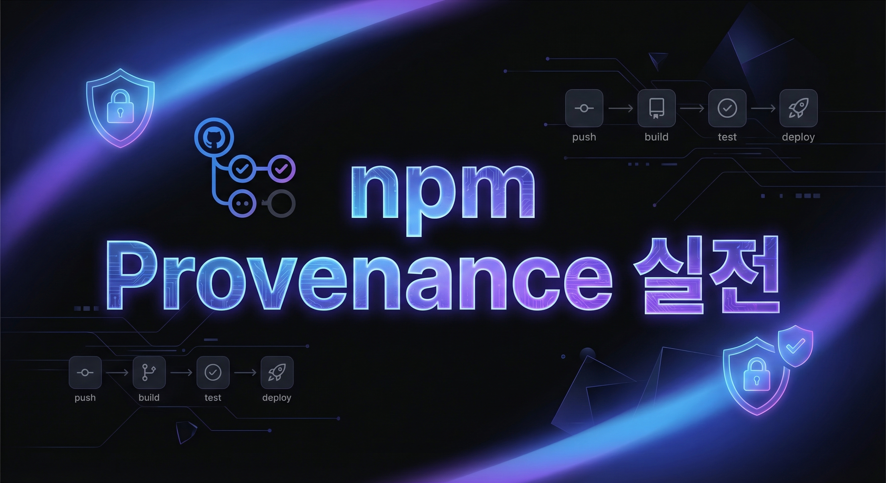 npm Provenance + SLSA 구축 대표 이미지