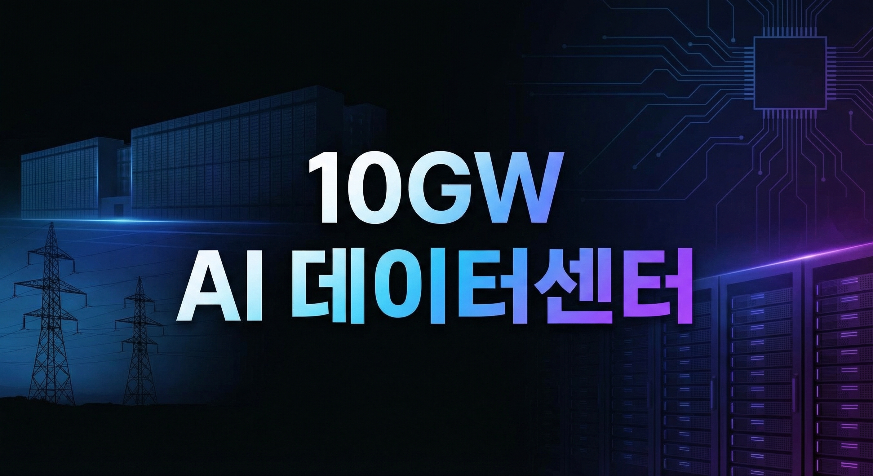 소프트뱅크 오하이오 10GW AI 데이터센터