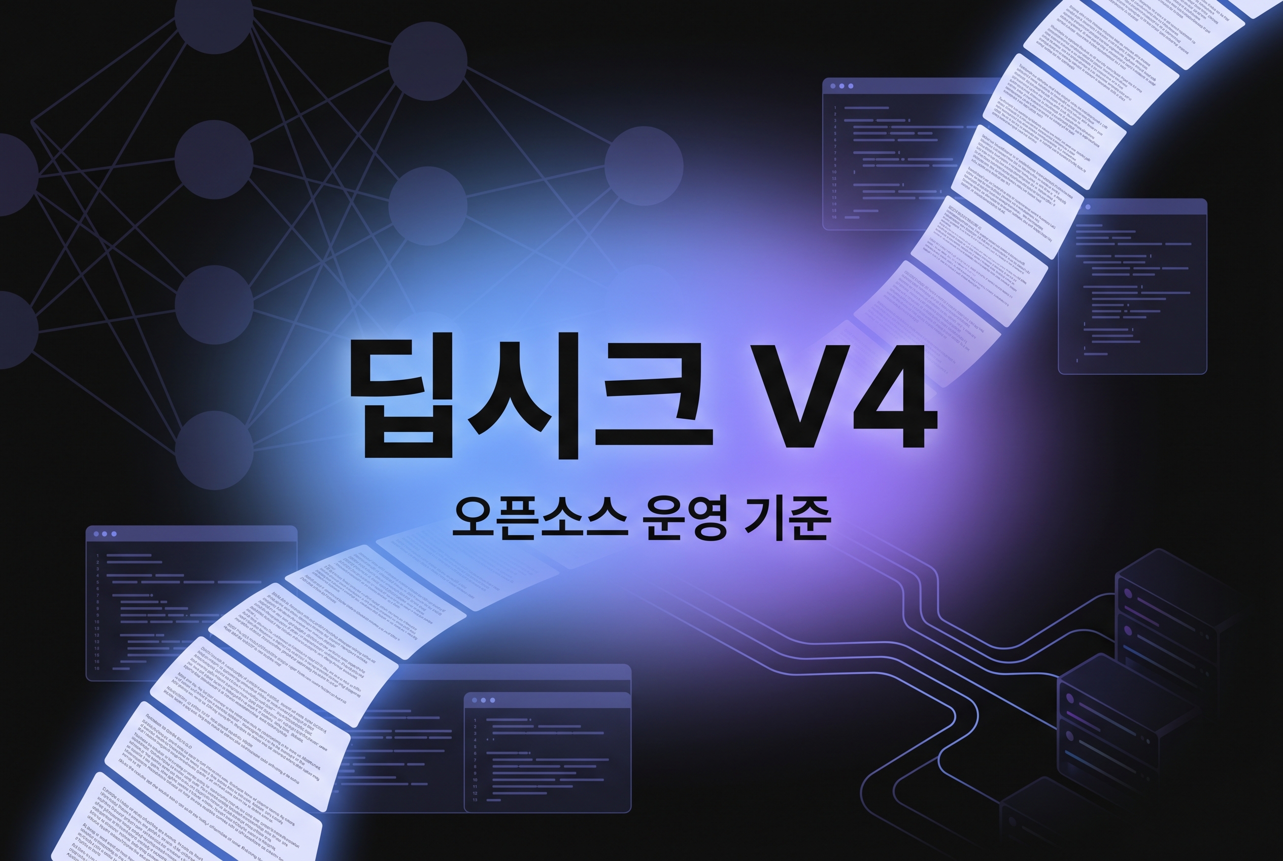 딥시크 V4 오픈소스 운영 기준 대표 이미지