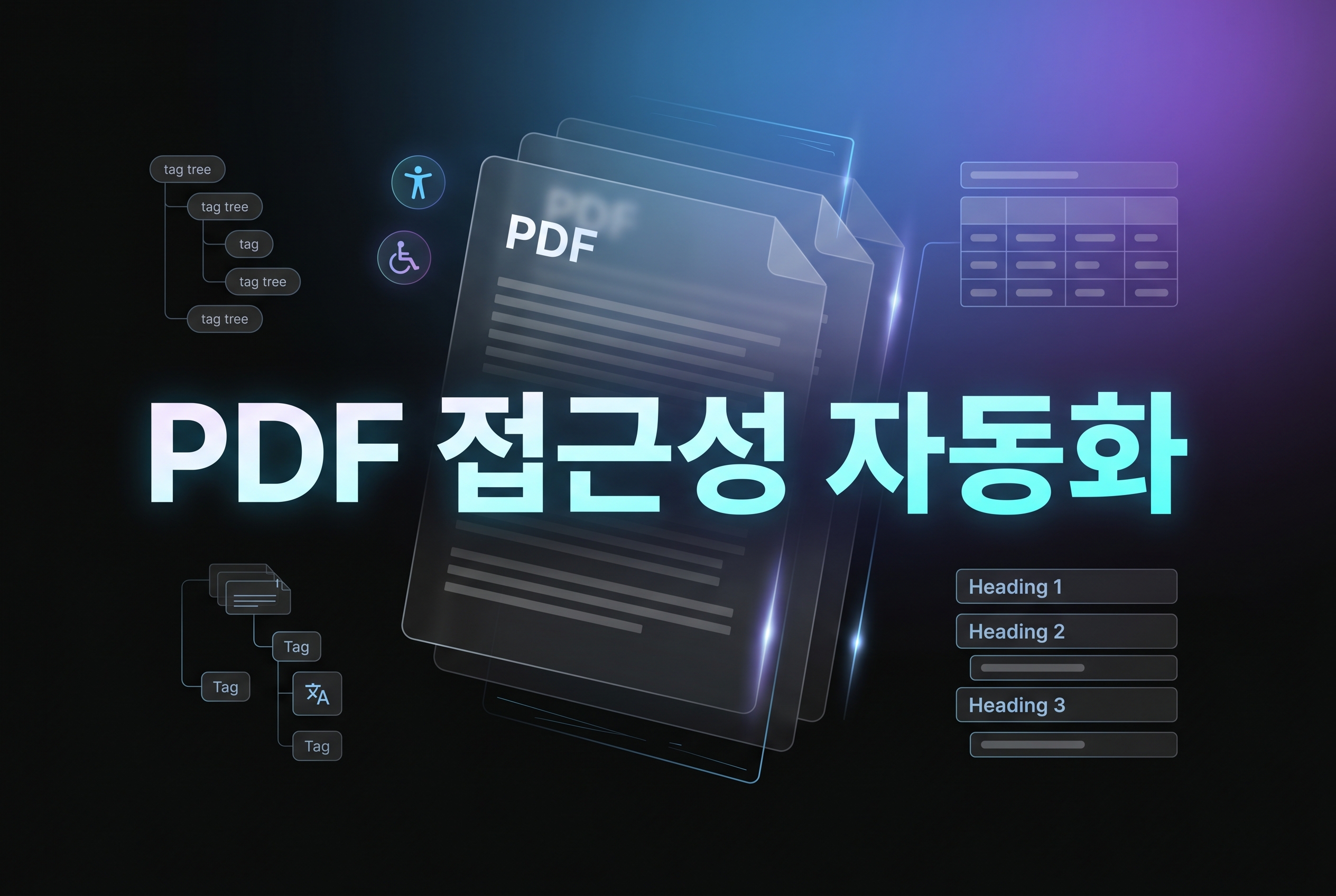 OpenDataLoader PDF 접근성 자동 태깅 대표 이미지