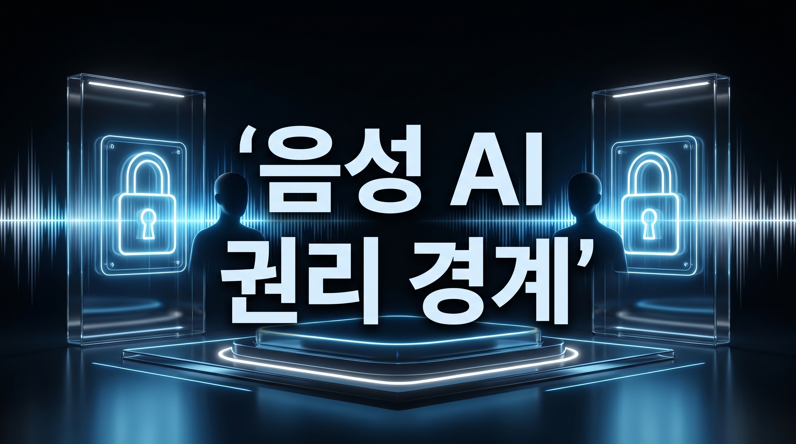 AI 음성 복제 권리 경계 대표 이미지