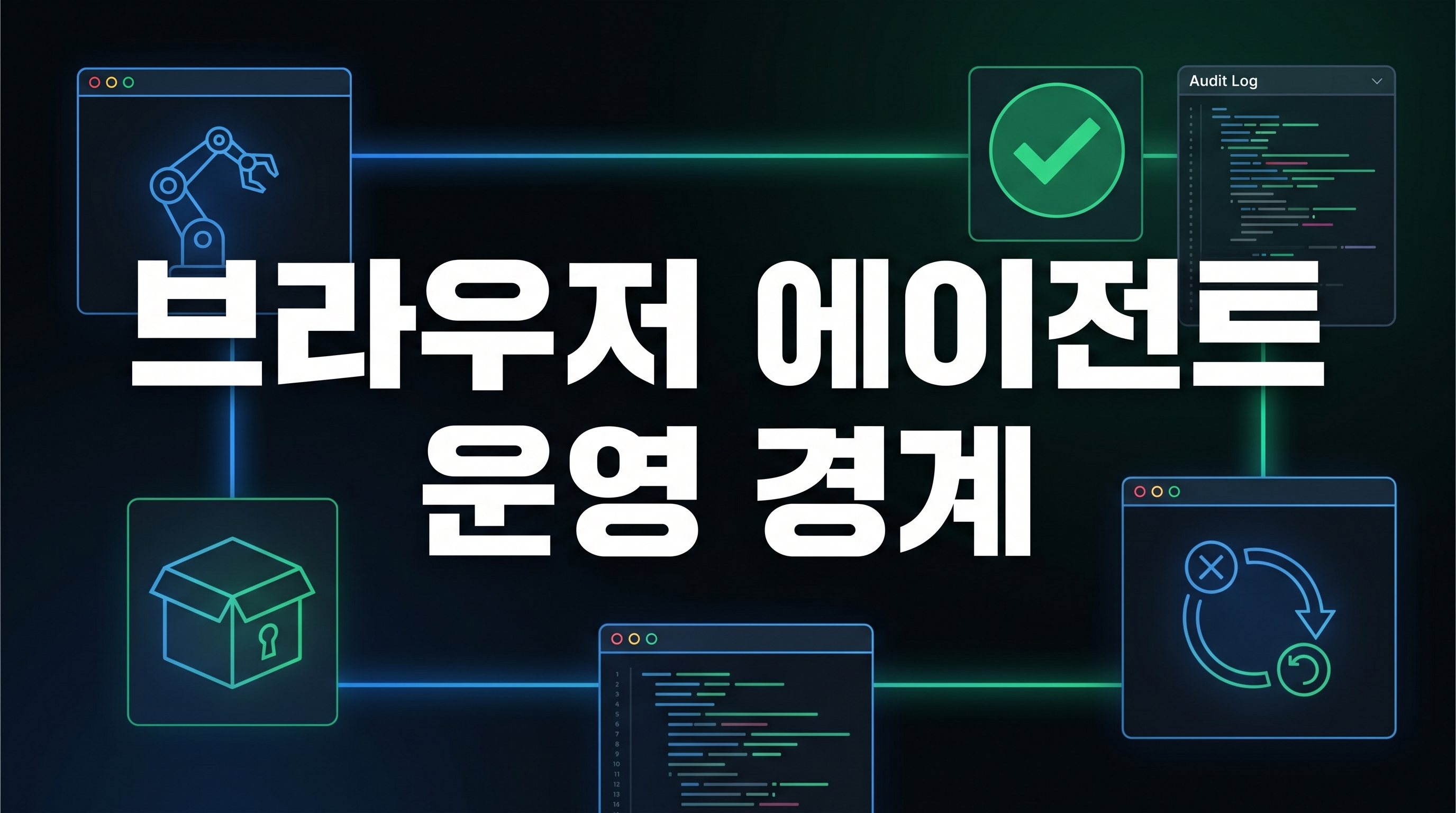 Microsoft Fara1.5 브라우저 에이전트 운영 경계 대표 이미지