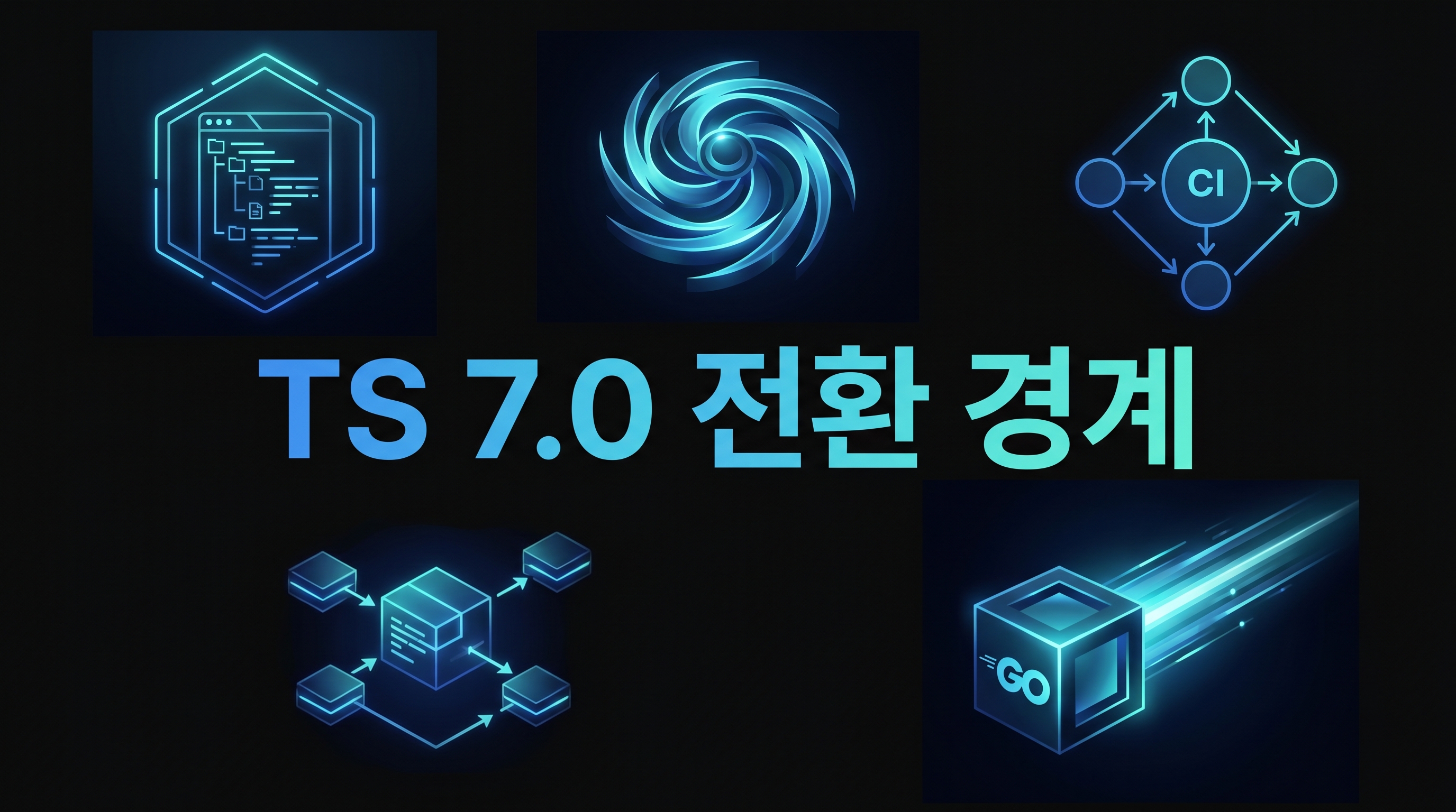 TypeScript 7.0 RC 네이티브 컴파일러 전환 가이드 대표 이미지