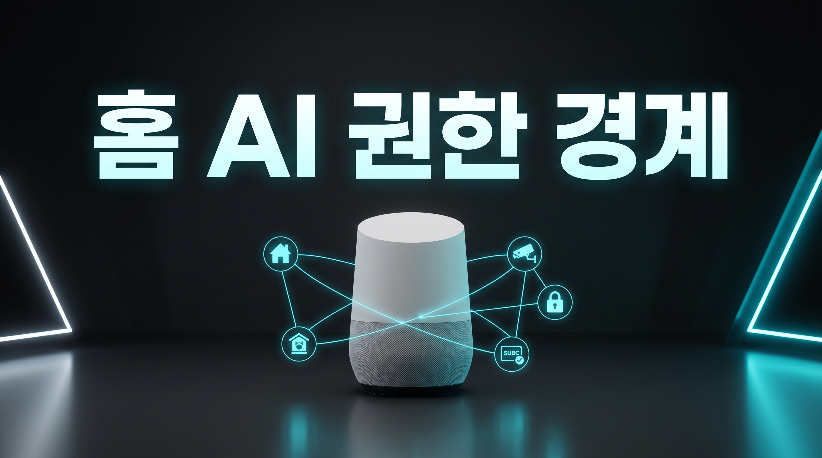 Google Home Speaker와 Gemini for Home 도입 경계를 설명하는 AQ 블로그 대표 이미지