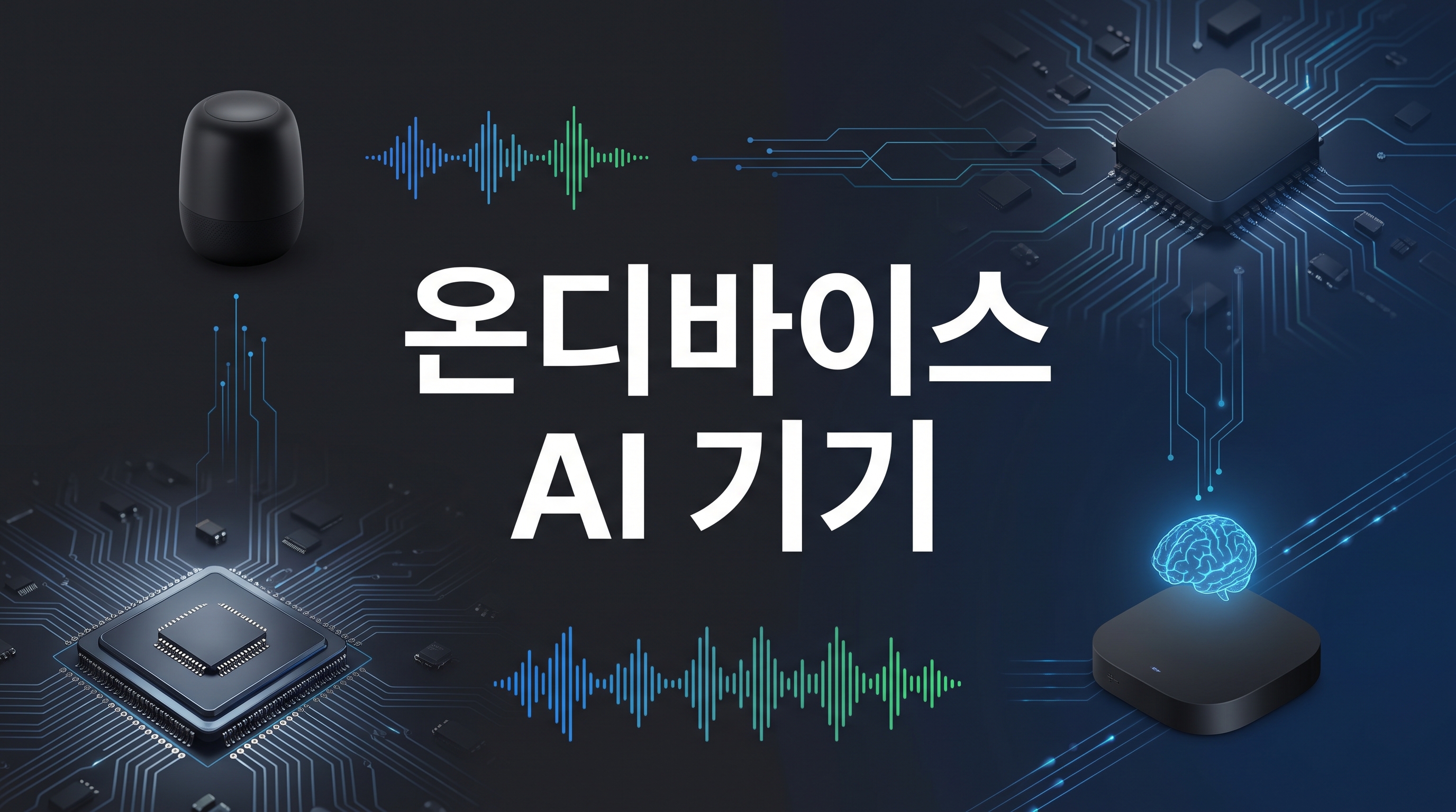 온디바이스 AI 기기 아키텍처 대표 이미지