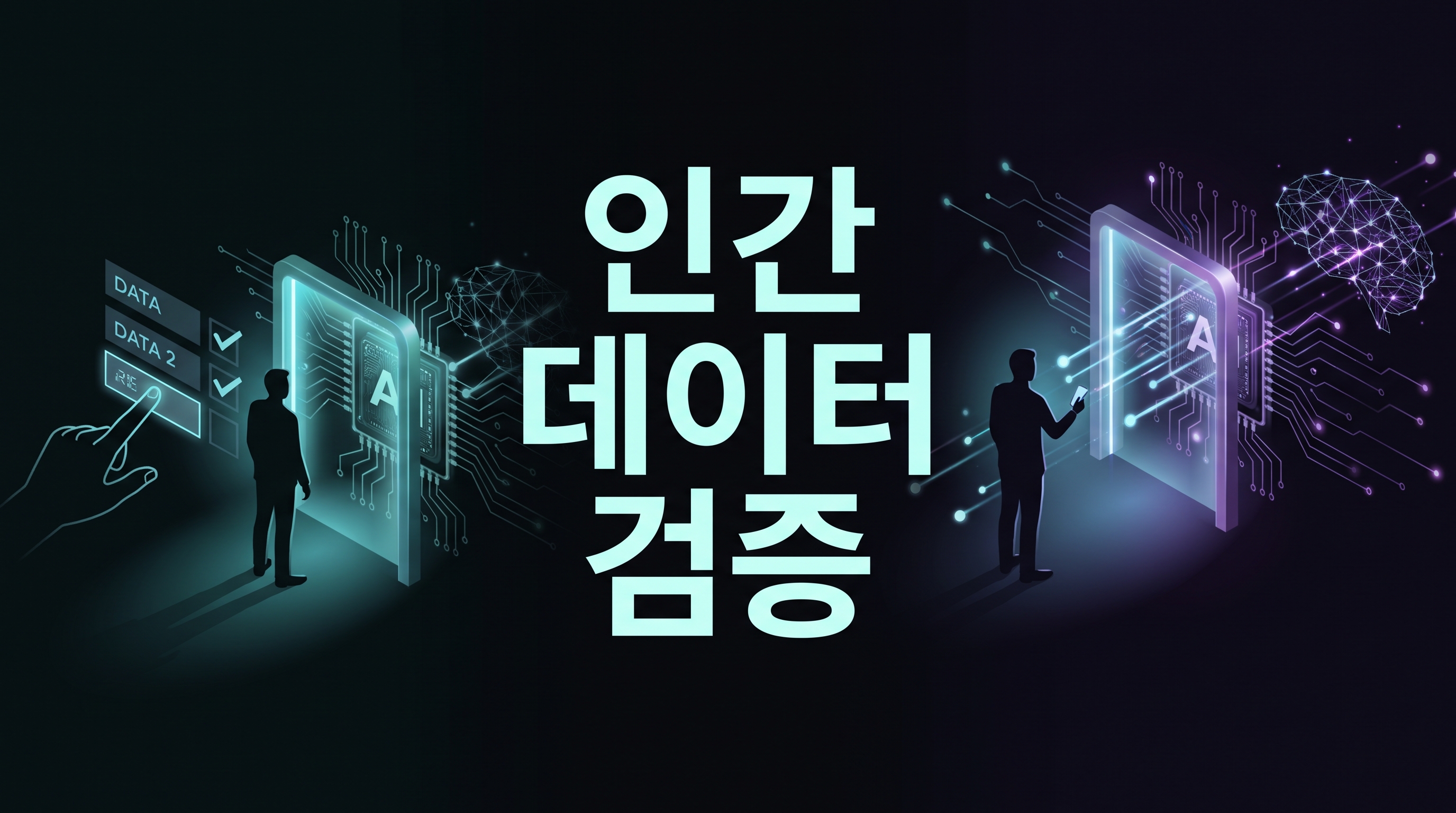 인간 데이터 검증을 주제로 한 AQ 블로그 대표 이미지